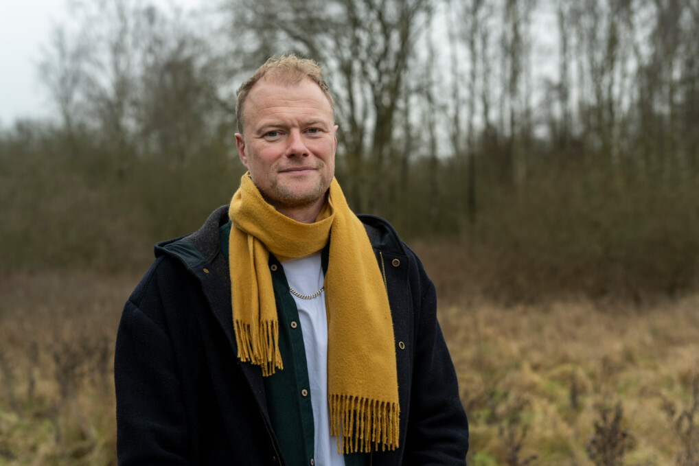 Portræt af tv-vært Christian Degn