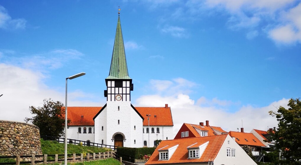 Billed af Rønne kirke