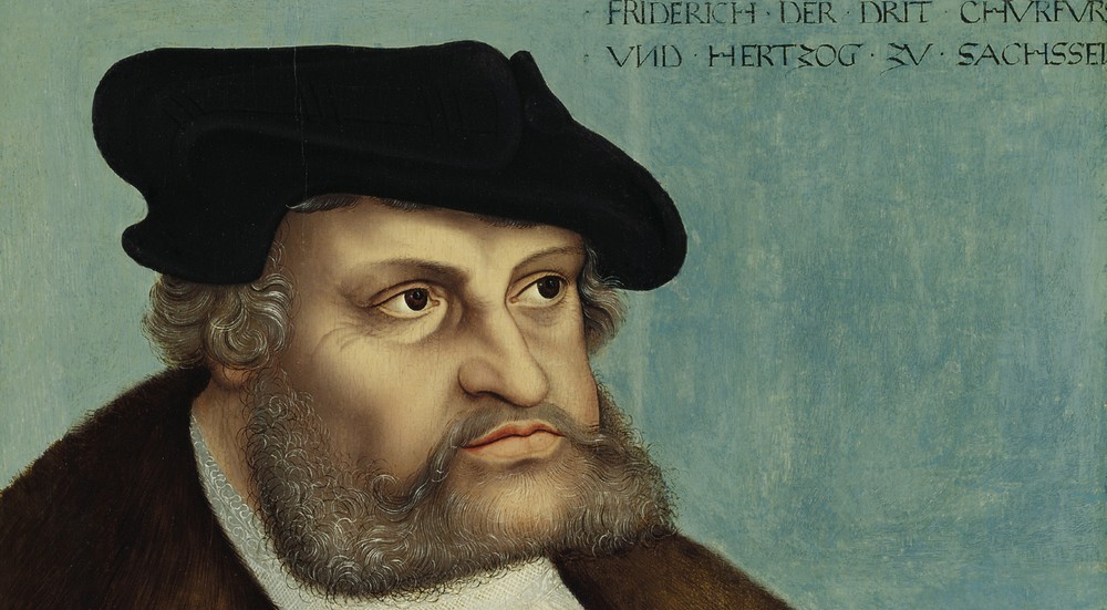 Kurfyrsten holdt Luther skjult, efter ham blev dømt fredløs i 1521